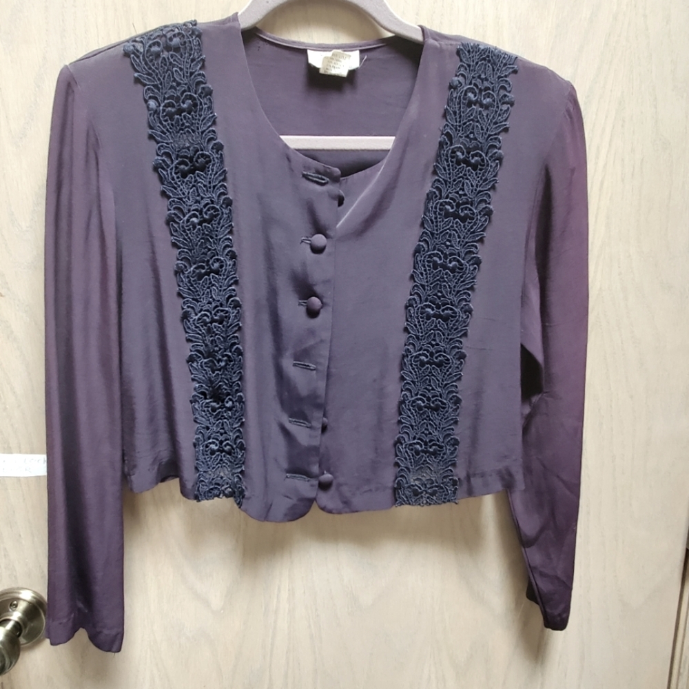 Vintage style crop jacket
